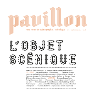 Revue de scénographie Pavillon numéro 5