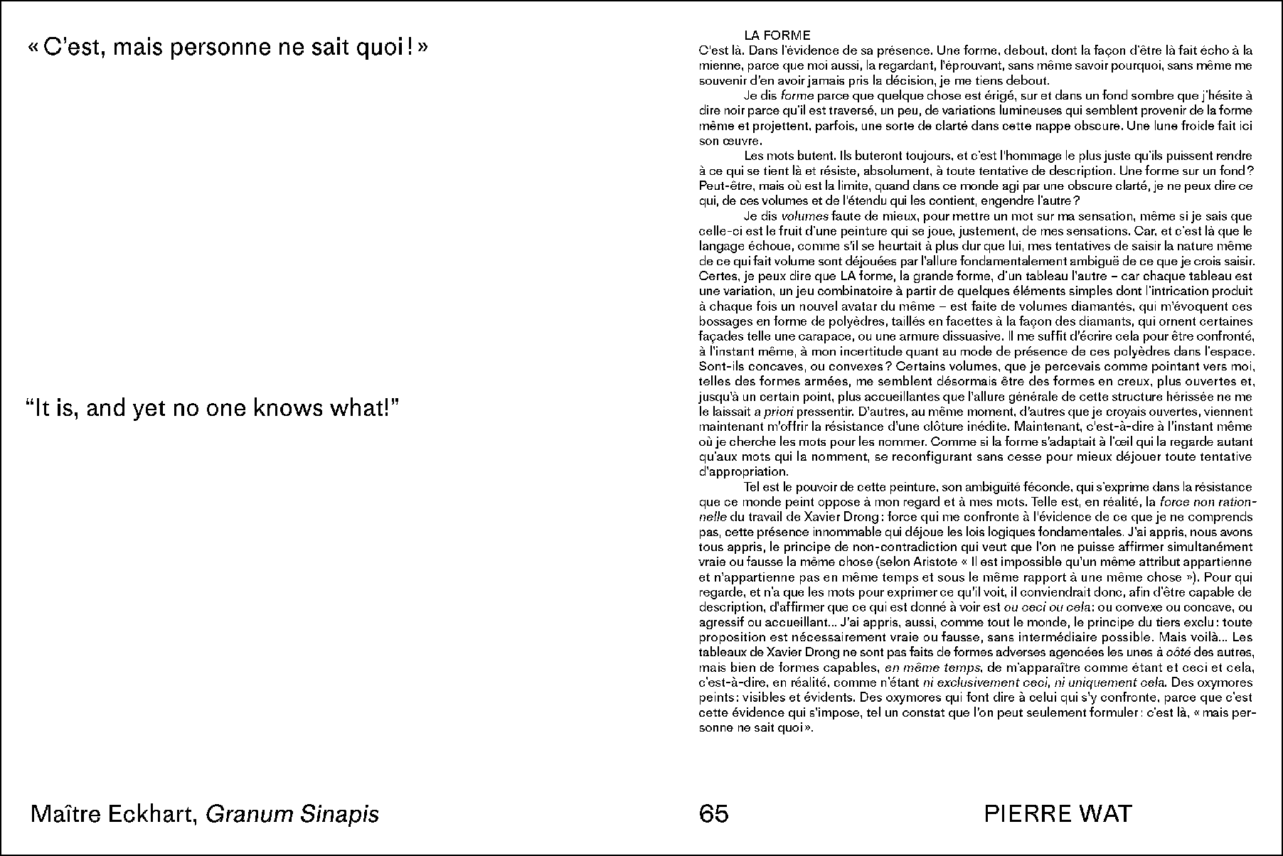 Xavier Drong, Catalogue monographique – Image 9