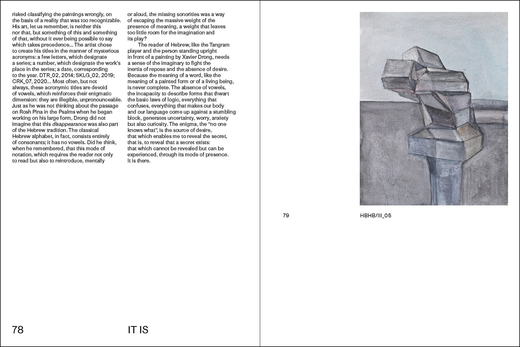 Xavier Drong, Catalogue monographique – Image 10