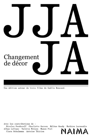 Couverture du livre numérique Gaëlle Boucand, JJA, Changement de décor, JA