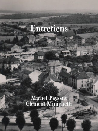 Couverture du livre d'entretiens Michel Paysant, Clément Minighetti