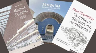 Couvertures des livres chroniqués dans Chronique d'architecture du 29 octobre 2024