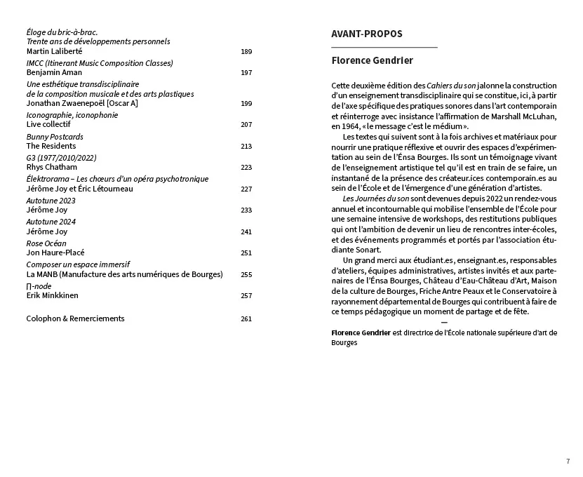 Les Cahiers du son 2025 – Image 3