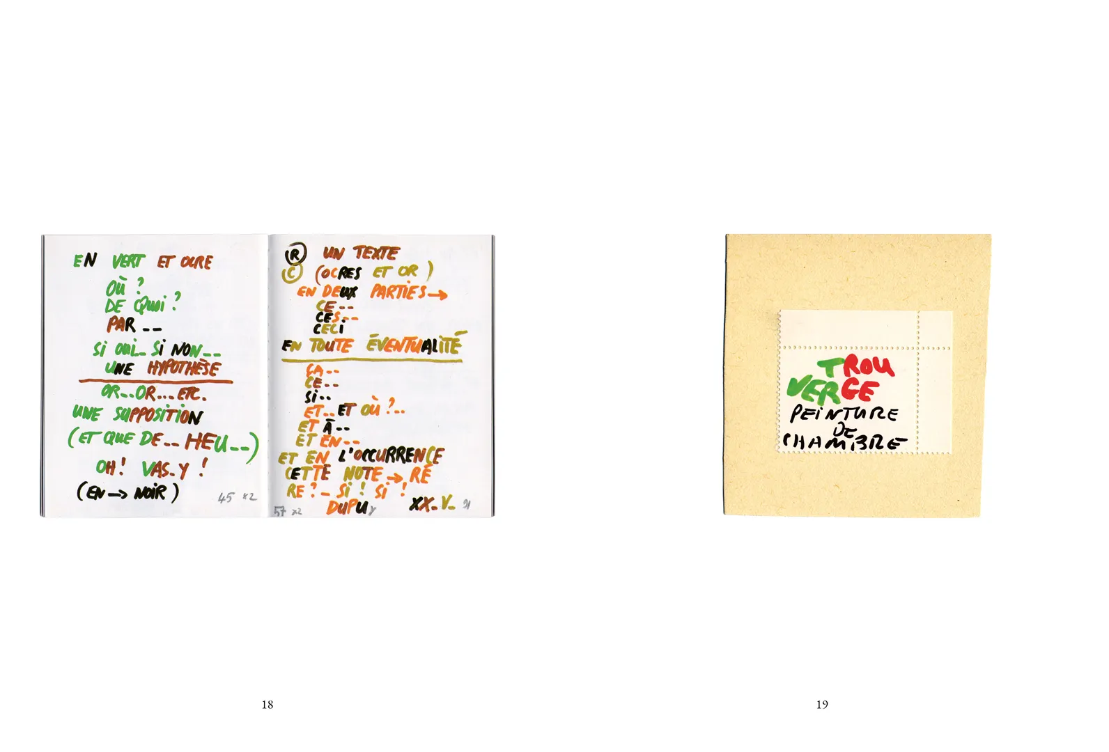 Planche du livre J. voit double" de Alexandre Gérard consacré à son grand oncle Jean Dupuy "