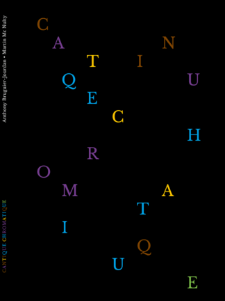 Couverture du livre Cantique Chromatique d'Anthony Bruguier-Jourdan et Martin Mc Nulty