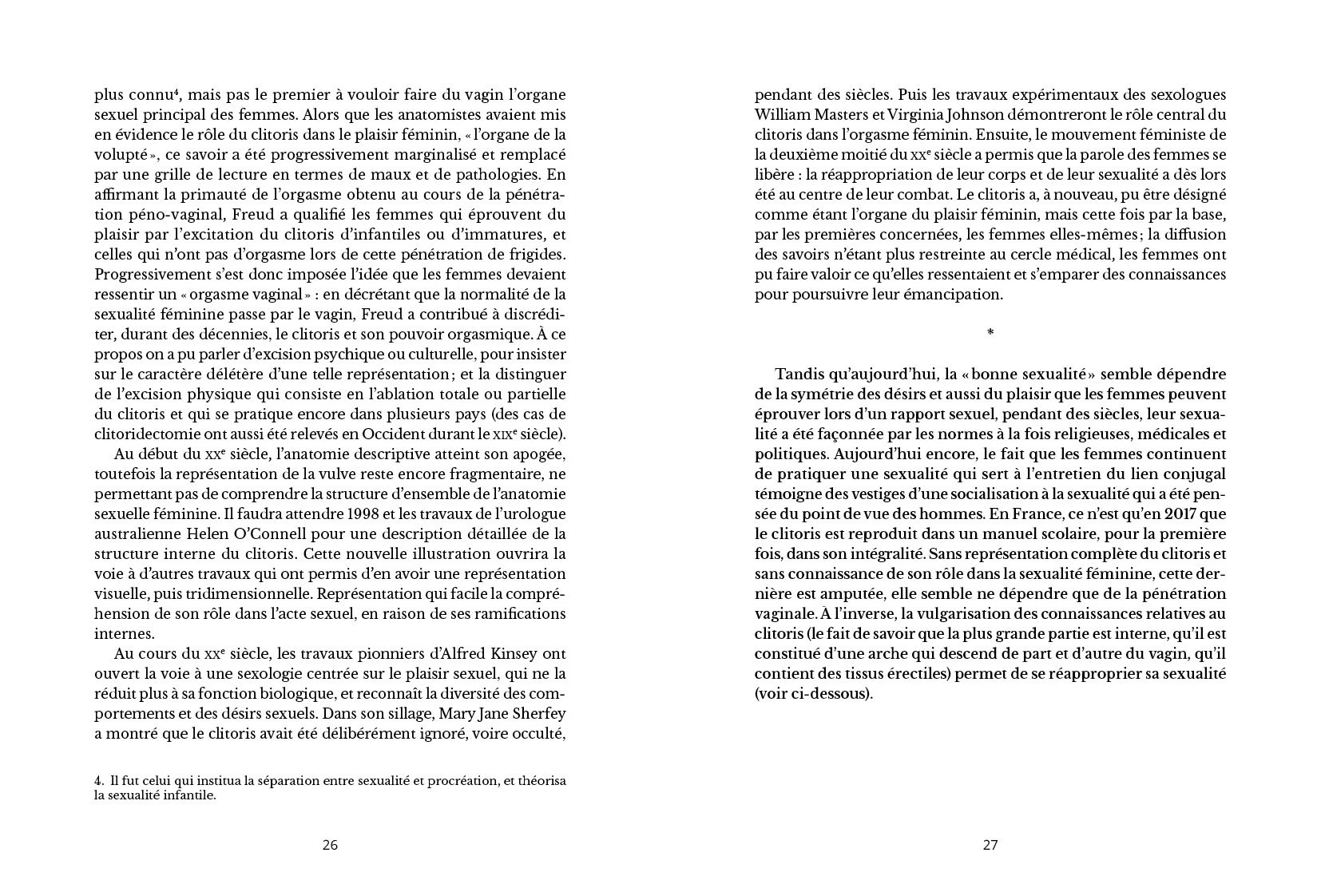 Planche de l'ouvrage d'Emmanuelle Santelli illustré par Cécile Rousset et Jeanne Paturle, "On s'émancipe ! Sexualité féminine, intimité conjugale, un chemin vers l'égalité"